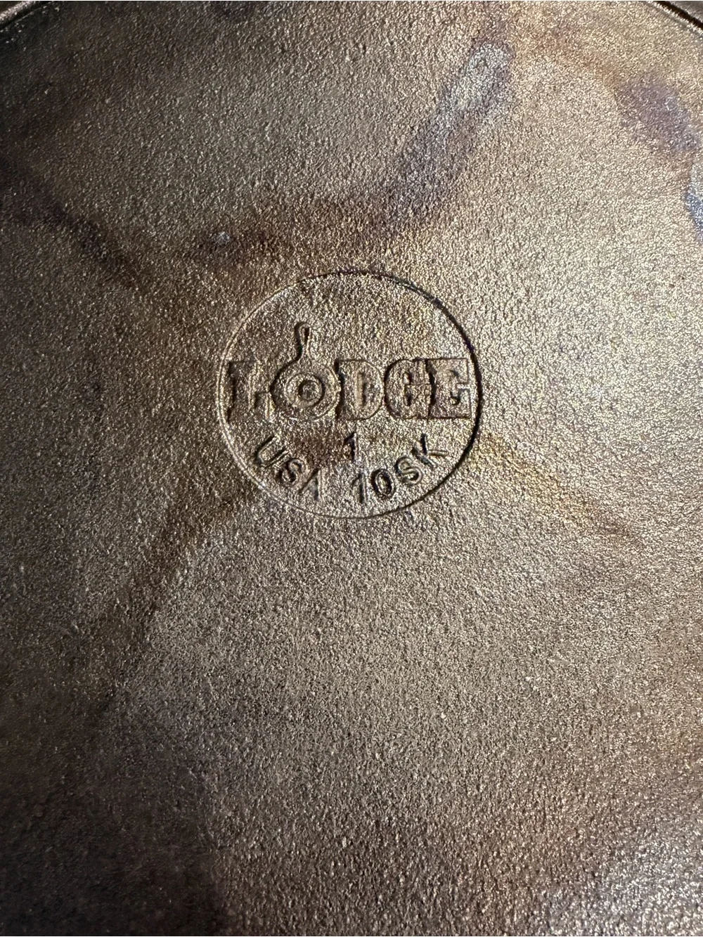 Lodge 10SK Cast Iron Skillet Pan 12